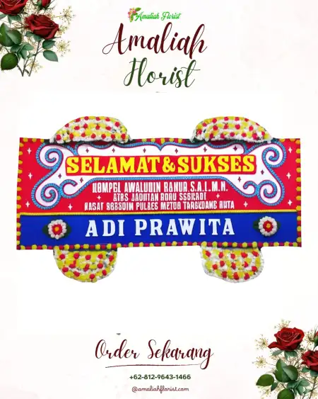 Papan Bunga Ucapan Selamat singaparna